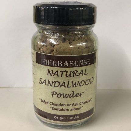 Herbasense Sandalwood Powder (Mysore) - 100% Pure & Natural - Chandan