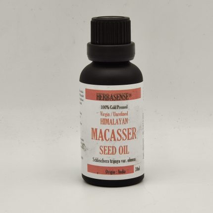 macassar hair beard oil kusum seed oil bottle